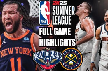 New Orleans Pelicans vs Denver Nuggets [FULL GAME] (07/20/24) | 2024 NBA Summer League