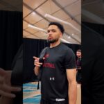 Pelle asking the important questions 😂 #nba #miamiheat #shorts