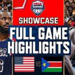 Team USA vs South Sudan Full Game Highlights July 20, 2024 | USA Basketball Showcase | Olympics 2024
