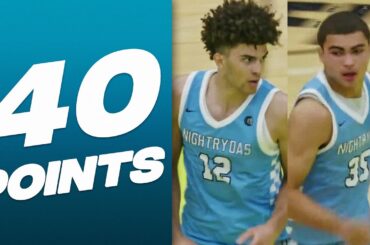 Cam Boozer (19 PTS) & Dante Allen (21 PTS) Lead Nightrydas Elite In Nike EYBL Peach Jam Championship