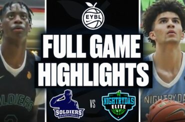 OAKLAND SOLDIERS vs NIGHTRYDAS ELITE | NIKE EYBL PEACH JAM | FULL GAME HIGHLIGHTS | July 21, 2024