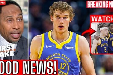 FIRST TAKE | A.Smith Reacts Warriors WILLING To Trade You Future?! HUGE Lauri Markkanen TRADE Update