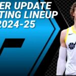 UTAH JAZZ ROSTER UPDATE | POSSIBLE STARTING LINEUP 2024-2025