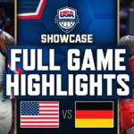 USA vs GERMANY | USAB SHOWCASE | FULL GAME HIGHLIGHTS | July 22, 2024