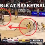 BRONNY JAMES is terrible at basketball