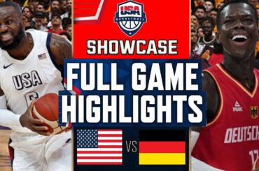 Germany vs Team Usa [FULL GAME HIGHLIGHTS] July 22, 2024 | USA Basketball Showcase | Olympics 2024