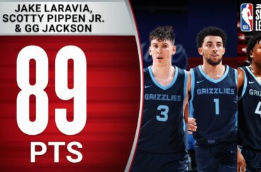 Jake LaRavia (32 PTS), Scotty Pippen Jr. (29 PTS) & GG Jackson (28 PTS) BALL In Summer League Finals