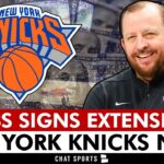 🚨 Tom Thibodeau Signs 3-Year Contract Extension To Remain Knicks Head Coach | NY Knicks News