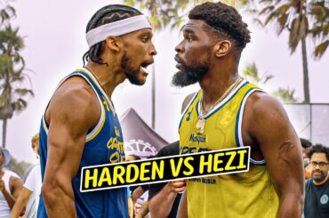 Streetball Legend Faces NBA Pro In EPIC 1v1 | Hezi God vs Mike Harden | Nesquik Creator Court