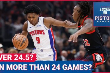 Will The Detroit Pistons Hit Their Over Win Total Of 24.5 Wins This Upcoming Season?