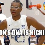 LEBRON'S DNA IS KICKING IN! 6'6 Bryce James HAS SERIOUS POTENTIAL!
