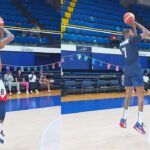 LeBron James Shooting Contest vs Kevin Durant & Devin Booker! 2024 Team USA Basketball