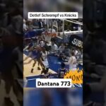 DETLEF SCHREMPF  vs. New York Knicks in 1993 NBA PLAYOFFS :  #shorts #NBA #DetlefSchrempf