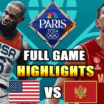 Team USA vs Montenegro [FULL GAME] USA Basketball | 2024 Olympic Men’s Basketball Exhibition