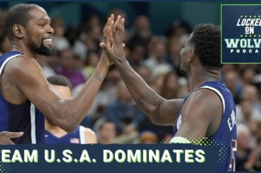 Timberwolves' Anthony Edwards plays key role as Team USA defeats Serbia and Nikola Jokic