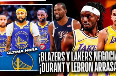 ¡¡AVANZAN LAS NEGOCIACIONES POR JERAMI GRANT!! ¡DURANT Y LEBRON ARRASAN EN PARIS!