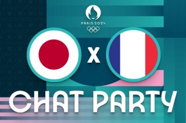 Japan v France | Men's Olympic Basketball Tournament Paris 2024 | Chat Party ⚡🏀