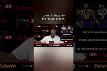 Can Lebron James  and Anthony Davis make a run this season after staying in Olympic conditioning