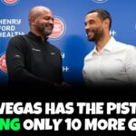 Las Vegas Has The Detroit Pistons Only Winning 24 Games This Season?