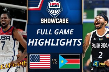 USA Vs South Sudan Full Game Highlights | | USAB SHOWCASE | Fiba Basketball