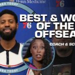 BEST & WORST of the NBA offseason 👀 76ers voted TOP OFFSEASON by coaches & scouts | NBA Today