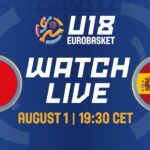LIVE - Türkiye v Spain | FIBA U18 EuroBasket 2024 | Class. Games 9-16