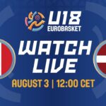 LIVE - Italy v Latvia | FIBA U18 EuroBasket 2024 | Class. Games 9-12
