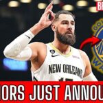 FIRST TAKE | URGENT! Warriors make a BIG TRADE for Jonas Valanciunas! Confirmed Now | Warriors News