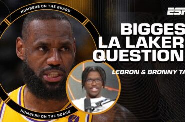 BIGGEST QUESTIONS for the Lakers 👀 'A turning point for LeBron' 😳 - KB | Numbers on the Board
