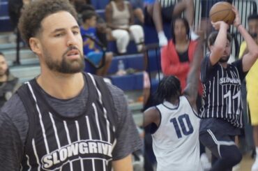 Klay Thompson Zeke End Championship Game Highlights