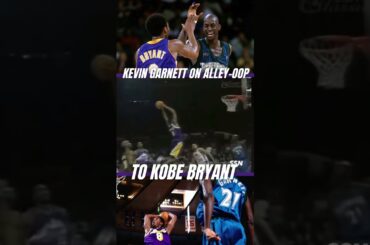 Kevin Garnett Reflects on Alley-Oop to Kobe Bryant in NBA All-Star Game