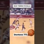 ISIAH THOMAS  vs. CHICAGO BULLS  IN 1987 :  #shorts #nba #isiahthomas