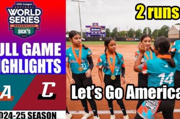 Latin America Region vs Canada Region Highlights | Aug 8, 2024 | Little League Softball World Series