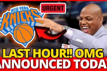 WHAT IMPRESSIVE NEWS! KNICKS CONFIRMS BIG DEAL! TODAY'S NEW YORK KNICKS NEWS