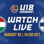 LIVE - Hungary v Finland | FIBA U18 Women's EuroBasket 2024 | Class. Games 5-8