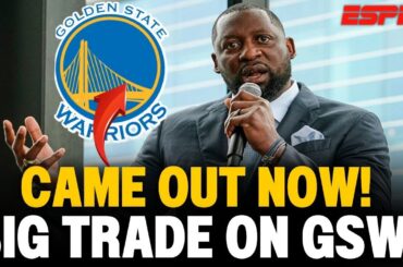 🏀 GSW MAKING A BIG TRADE WITH THE CHICAGO BULLS!LATEST NEWS FROM GOLDEN STATE WARRIORS !