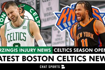 LATEST Kristaps Porzingis Injury Update Per Brad Stevens + Celtics Season Opener Opponent REVEALED