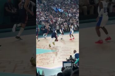 LEBRON JAMES MOVING WEMBY OUT HIS WAY HE WANTED HIS GOLD  #shorts #nba