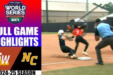Southwest Region vs North Carolina Game Highlights Bracket Championship | LLS World Series 2024