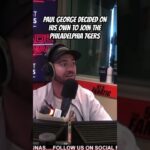 It was Paul George’s decision to sign with the Philadelphia 76ers #paulgeorge #sixers #nba