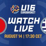 LIVE - Türkiye v Greece | FIBA U16 EuroBasket 2024 | Quarter-Finals