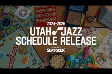GAME ON 🎲 🗓️ 2024/25 SCHEDULE RELEASE | UTAH JAZZ