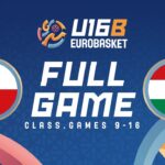 Class. Games 9-16 | Czechia v Hungary | Full Basketball Game | FIBA U16 EuroBasket 2024 Division B