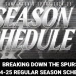 Spurs 'Merch of the Month'; Breaking down the San Antonio Spurs 2024-25 regular season schedule