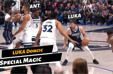 Luka Doncic Magic vs Anthony Edwards #nba #luka #Anthony