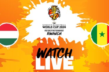 Hungary v Senegal | Full Basketball Game | #FIBAWWC 2026 Pre-Qualifying Tournament