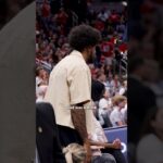 Obi Toppin Mic'd Up Courtside For Indiana Fever Game | Indiana Pacers