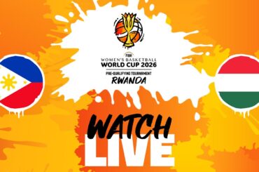 Philippines v Hungary | Full Basketball Game | #FIBAWWC 2026 Pre-Qualifying Tournament