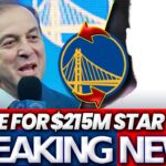 JUST OUT! EXCELLENT NEWS! WARRIORS SIGNING STAR! GOLDEN STATE WARRIORS NEWS