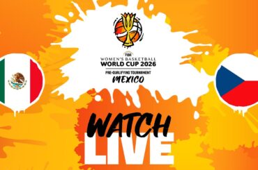 Mexico v Czechia | Full Basketball Game | #FIBAWWC 2026 Pre-Qualifying Tournament
